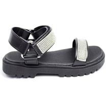 Sandália Infantil Molekinha Menina Strass Feminina 2344.135