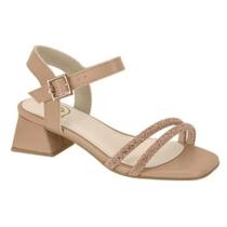 Sandália Infantil Molekinha Tamanco Salto Conforto Feminina Nude Sandália Infantil Molekinha Tamanco Salto Conforto Feminina Nude