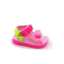 Sandalia Infantil Novope 85001528 - ROSA BEBE / LIMAO / CORAL - 24 Sandalia Infantil Novope 85001528 - ROSA BEBE / LIMAO / CORAL - 24