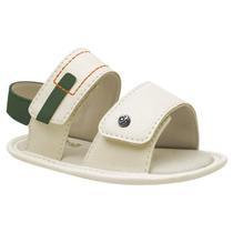 Sandalia Infantil Ortofino Masculino Off White