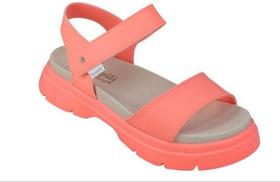 Sandália Infantil Pampili Anny Tratorada Holográfica Coral Luz Sandália Infantil Pampili Anny Tratorada Holográfica Coral Luz