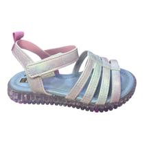 Sandália Infantil Pampili Customize Cordão com Miçangas Tie Dye 123.310 Sandália Infantil Pampili Customize Cordão com Miçangas Tie Dye 123.310