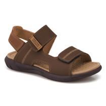 Sandália Infantil Papete Klin Urban Casual Marrom/Caramelo