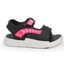 Sandália Infantil Papete Macia Confort - Botinho - Preto/Pink