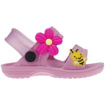 Sandália Infantil Papete Menina Kimimo Abelhinha Confortável Macia