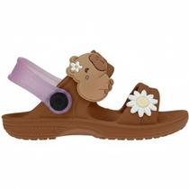 Sandália Infantil Papete Menina Kimimo Capivara Verão Confortável