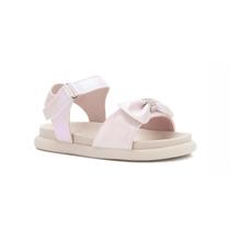 Sandália Infantil Perolizada Laço strass Mini Sua Cia 019807 Sandália Infantil Perolizada Laço strass Mini Sua Cia 019807