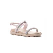 Sandália Infantil Perolizada Strass Mini Sua Cia 019820 Sandália Infantil Perolizada Strass Mini Sua Cia 019820
