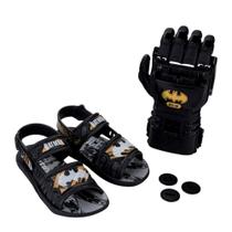 Sandália Infantil Personalidade Liga da Justiça Action Hero com Brinquedo REF: 23263