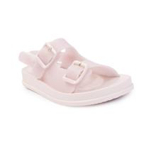 Sandália Infantil Petite Jolie Rosa Claro Fivelas