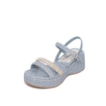 Sandália Infantil Pink Cats Anabela REF: V-3783