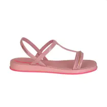 Sandália Infantil Rasteira Ipanema Glow Rosa