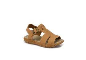 Sandalia Infantil Tic Tac Klin Masculino Palha 171256000 Sandalia Infantil Tic Tac Klin Masculino Palha 171256000