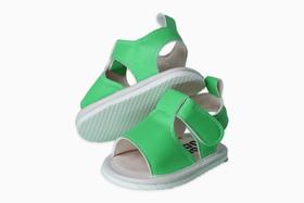 Sandália infantil verde sandalinha bebê elegante confortável Sandália infantil verde sandalinha bebê elegante confortável