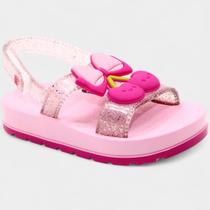 Sandália Infantil Zaxynina Cherry Menina - Rosa