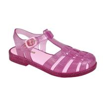 Sandália Infanto-juvenil Lolly Led Rosa Glitter Luelua 128000-807 Sandália Infanto-juvenil Lolly Led Rosa Glitter Luelua 128000-807
