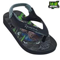 Sandalia Ipanema Infantil Masculino Max Steel Sandalia Ipanema Infantil Masculino Max Steel