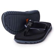 Sandália Kenner Kivah Cushy Masculina - Preto e Chumbo - 39