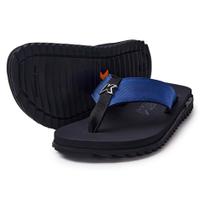 Sandália Kenner Kivah - Preto e Azul Escuro