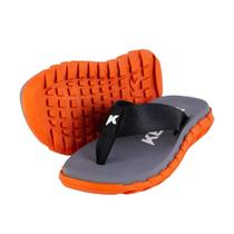 Sandália Kenner Megah Masculino Cinza/Laranja Sandália Kenner Megah Masculino Cinza/Laranja