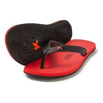 Sandália Kenner New Summer Masculino Vermelho Preto