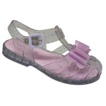 Sandália Kidy Arco Iris Kids Gliter Colorido Transparente Sandália Kidy Arco Iris Kids Gliter Colorido Transparente