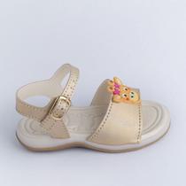 SANDALIA KIDY BABY EQUILIBRIO OURO Kidy