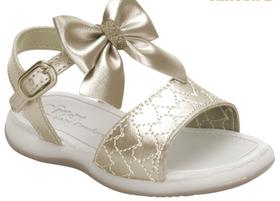 Sandália kidy baby equilíbrio ouro - ref. 00120250932