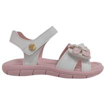 Sandália klin flor calce fácil ref: 171259 menina