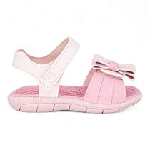 Sandalia Klin Infantil Feminina Menina Tic Tac Papete Laço