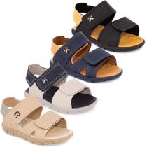 Sandália Klin Papete Menino Infantil Tic Tac Original Casual