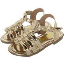 Sandália Lauraliza Rasteira Infantil Tiras Coloridas Moda Verão Sandália Lauraliza Rasteira Infantil Tiras Coloridas Moda Verão