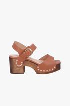 Sandália Luiza Barcelos De Salto Média Marrom Sandália Luiza Barcelos De Salto Média Marrom