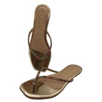 Sandalia Luna Dourada Miss Shoes