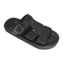 Sandália Magnética Franciscana Preto 45/46 Par - Terumi