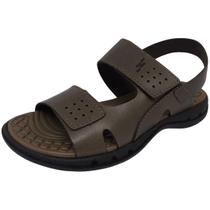 Sandalia Masculina Ajuste Pratico Confortável Couro Itapua Sandalia Masculina Ajuste Pratico Confortável Couro Itapua