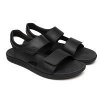 Sandália Masculina Canastra em Couro Preto - Cód 04051 Sandália Masculina Canastra em Couro Preto - Cód 04051
