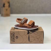 Sandália Masculina Cartago Malaga Sport Bebê Confortável Tira tiras autocolantes