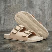 Sandália Masculina Casual Premium Fivela Dupla Ajustável Leve Macia Sandália Masculina Casual Premium Fivela Dupla Ajustável Leve Macia