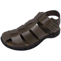 Sandália Masculina Couro Confortavel Tira Pratica Itapua Sandália Masculina Couro Confortavel Tira Pratica Itapua