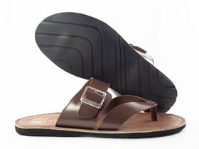 Sandália Masculina de Couro - Caraiva - Ref 704 Sandália Masculina de Couro - Caraiva - Ref 704