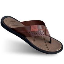 Sandália Masculina em Couro Chinelo de Dedo Para Homem Itapuã 353 Sandália Masculina em Couro Chinelo de Dedo Para Homem Itapuã 353