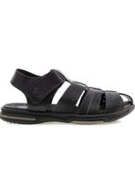 Sandália Masculina em Couro Látego na Cor Café - Cód 5304. Sandália Masculina em Couro Látego na Cor Café - Cód 5304.