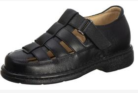 Sandália Masculina Em Couro Legitimo Comfort Ranster Macia Leve Sandália Masculina Em Couro Legitimo Comfort Ranster Macia Leve