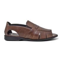 Sandália Masculina Estilo Sapatilha Couro Elegante Super Confortável Macio Clássica Casual