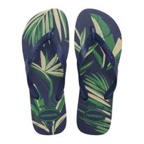 Sandália Masculina Havaianas Aloha Fc Marinho/Verde
