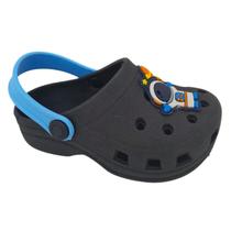 Sandália Masculina Infantil Babuche Menino Chinelo Criança Astronauta Divertido Estiloso Lançamento Presente Escolar Col