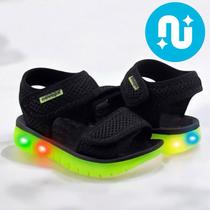 Sandália Masculina Infantil Com Led Novopé Sandália Masculina Infantil Com Led Novopé