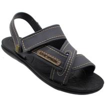 Sandália Masculina Infantil Menino Danper Grafite Papete Sandália Masculina Infantil Menino Danper Grafite Papete
