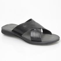 Sandalia Masculina Leveterapia Napa Plume Preto Solado BORR Santorini Sandalia Masculina Leveterapia Napa Plume Preto Solado BORR Santorini